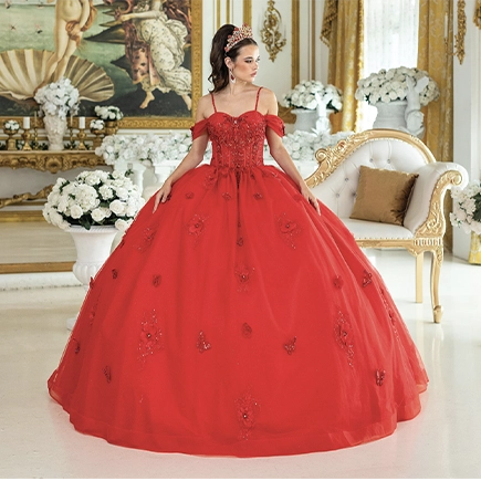 Vestido Quinceañera 1954